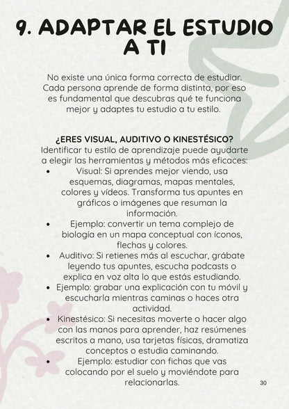 Cómo estudiar de manera efectiva - Guía